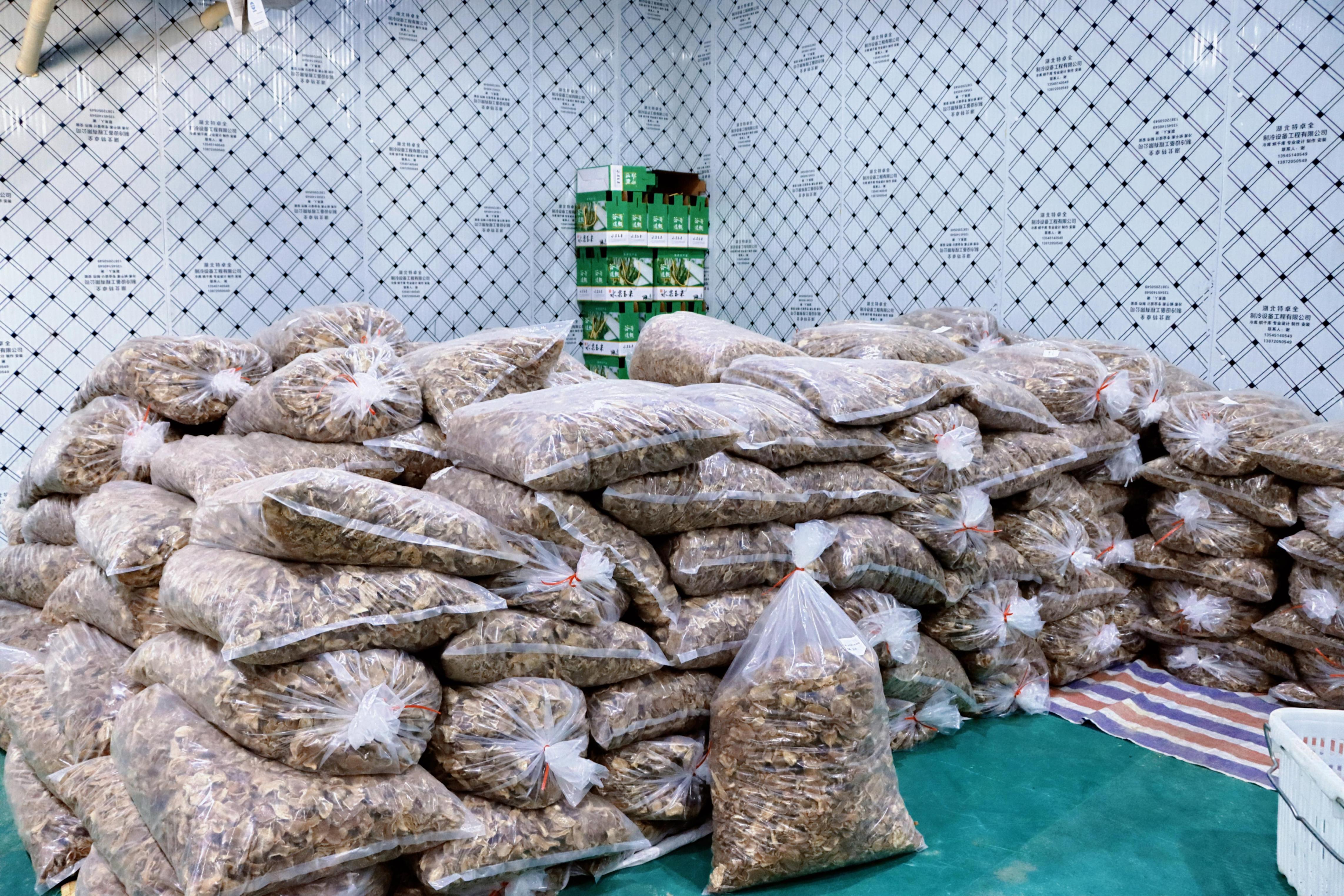 農(nóng)戶家中存儲的農(nóng)產(chǎn)品。受訪方供圖